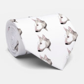 Engelse bull Terrier Stropdas (Opgerold)