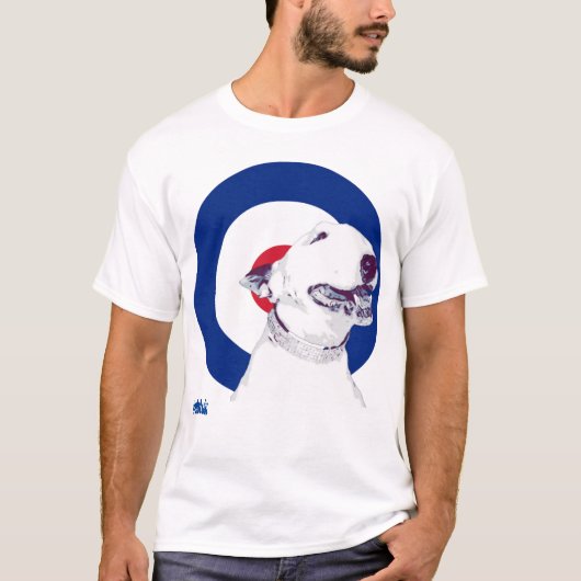 Engelse Bull Terriers UK Bully Mod T-shirt (Voorkant)