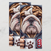 Engelse Bulldog (Voorkant / Achterkant)