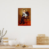 Engelse Bulldog 9 - Lincoln Poster (Keuken)