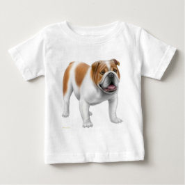 Engelse Bulldog Baby T-Shirt