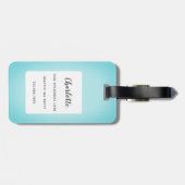 Engelse Bulldog Bagage Labels (Achterkant horizontaal)
