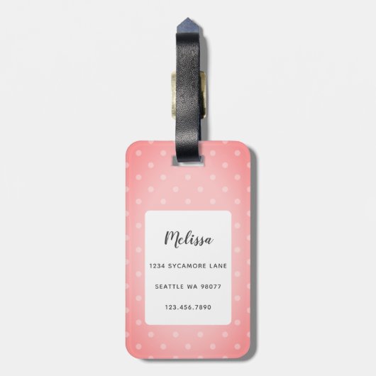 Engelse Bulldog Bagagelabels (Achterkant verticaal)