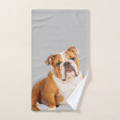 Engelse Bulldog Bathroom Bad Handdoek (Handdoek)