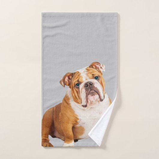 Engelse Bulldog Bathroom Bad Handdoek (Handdoek)