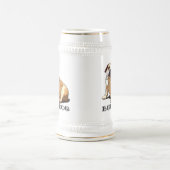 Engelse Bulldog Beer stein Bierpul (Center)