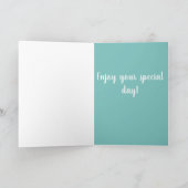  Engelse Bulldog Birthday Kaart (Binnen)