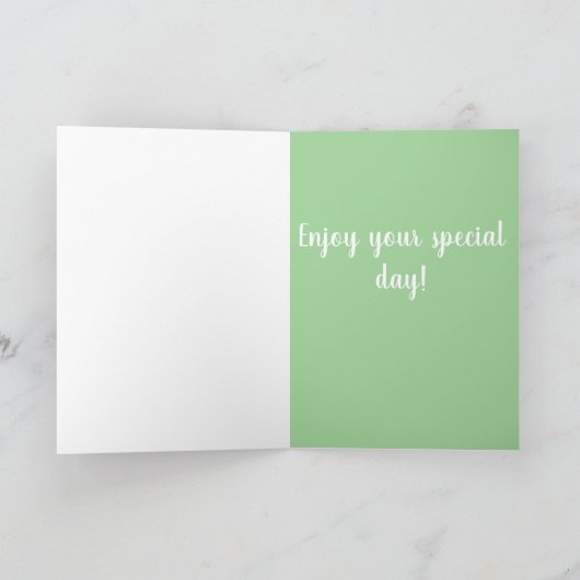  Engelse Bulldog Birthday Kaart (Binnen)