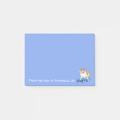 Engelse Bulldog Boarder Post-it® Notes (Voorkant)