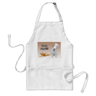 Engelse Bulldog Bone Appetit Chef Apron Standaard Schort