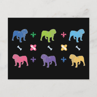 Engelse Bulldog Briefkaart