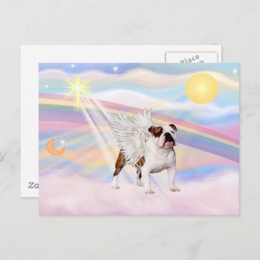 Engelse Bulldog Briefkaart (Voorkant / Achterkant)