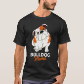 Engelse Bulldog Bully Dog Moeder Vrouwen T-shirt (Voorkant)