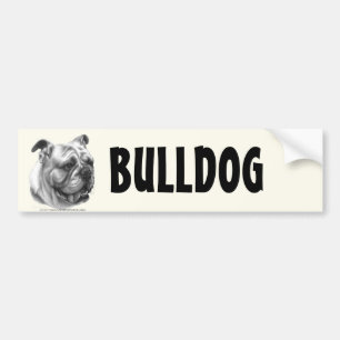 Engelse Bulldog Bumpersticker