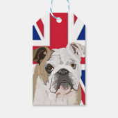 Engelse Bulldog Cadeaulabel (Voorkant)