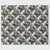 Engelse Bulldog Cadeaupapier (Vlak)