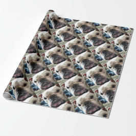 Engelse Bulldog Cadeaupapier