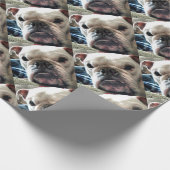Engelse Bulldog Cadeaupapier (Hoek)