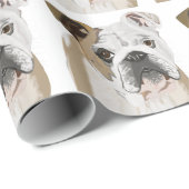 Engelse Bulldog Cadeaupapier (Rol Hoek)