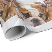 Engelse Bulldog Cadeaupapier (Rol Hoek)