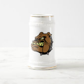 Engelse Bulldog Cartoon Bierpul (Center)