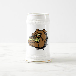 Engelse Bulldog Cartoon Bierpul
