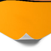 Engelse Bulldog Cartoon Poster (Hoek)