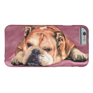 Engelse Bulldog Barely There iPhone 6 Hoesje