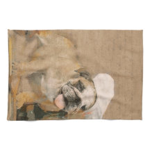 Engelse Bulldog Chef Kitchen Print