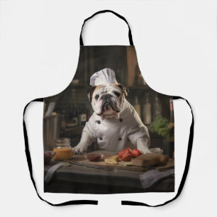 Engelse Bulldog Chef Schort