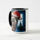 Engelse Bulldog Claymation Coffee Mok Cup (Voorkant links)