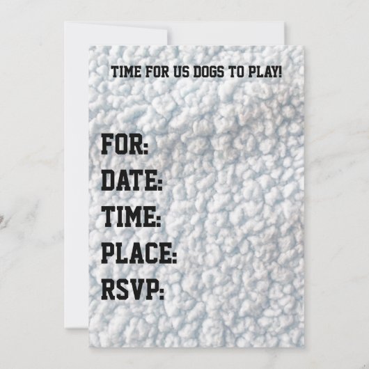 Engelse Bulldog Cool Bachelor Party uitnodigingen (Achterkant)