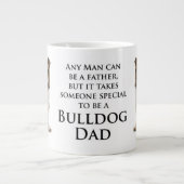 Engelse Bulldog Dad Jumbo Mok (Voorkant)