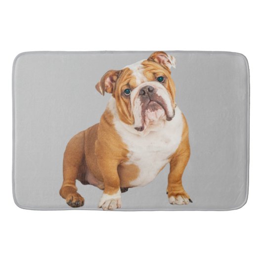 Engelse Bulldog Dog Badmat (Voorkant)