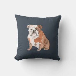Engelse Bulldog & Dog Botten Kussen