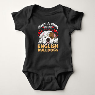ENGELSE BULLDOG Dog Gezegde grappig cadeau Romper