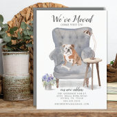 Engelse Bulldog Dog | Verplaatsingsaankondiging Aankondiging