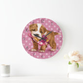 Engelse bulldog en shoe grote klok (Huis)