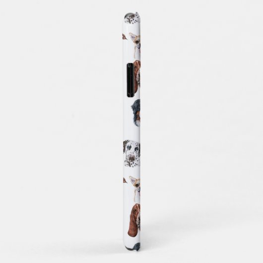 Engelse bulldog en vrienden gepersonaliseerd Case-Mate iPhone case (Achterkant/rechts)