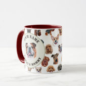 Engelse bulldog en vrienden gepersonaliseerd mug mok (Voorkant links)