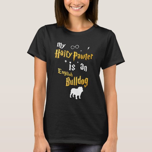 Engelse Bulldog English Bulldog T-shirt (Voorkant)