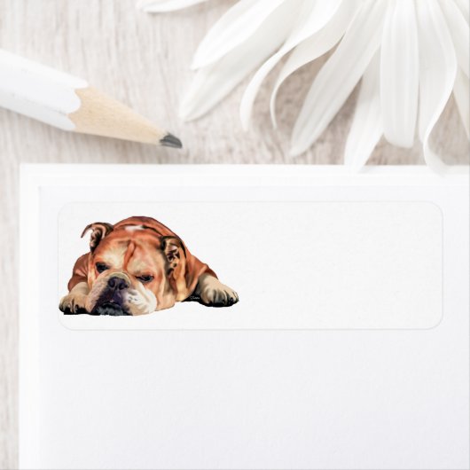 Engelse Bulldog Etiket (Insitu)