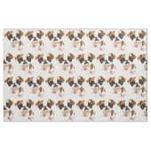 Engelse Bulldog Fabric Stof (Fat Quarter)