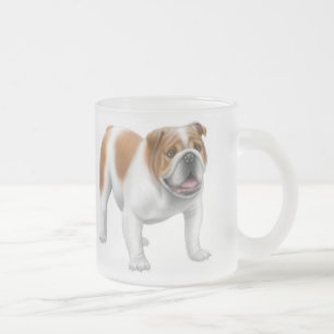 Engelse Bulldog Frosted Mok