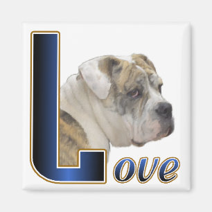 Engelse bulldog Gifts Magneet