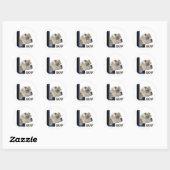 Engelse bulldog Gifts Ronde Sticker (Vel)