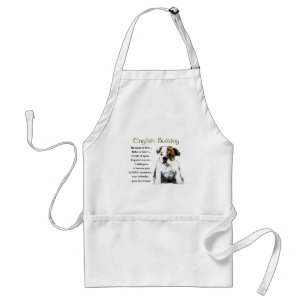 Engelse bulldog Gifts Standaard Schort