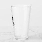 Engelse Bulldog Glass Tumbler (Links)