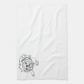 Engelse bulldog handdoek (Verticaal)