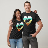 Engelse Bulldog Heart Dog Owner T-shirt (Unisex)